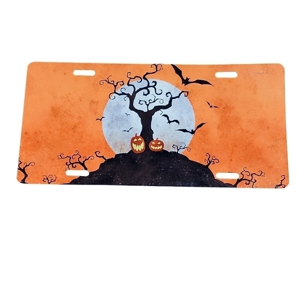 Halloween novelty license plate 12"X6"